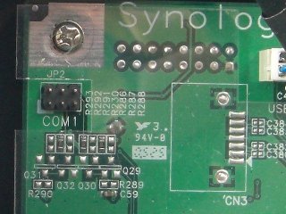Serial header in a DS-101g+