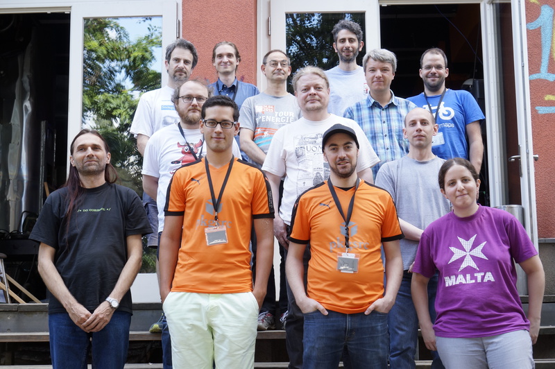 Group photograph of the pkgsrcCon 2018 kindly taken by Gilberto Taccari