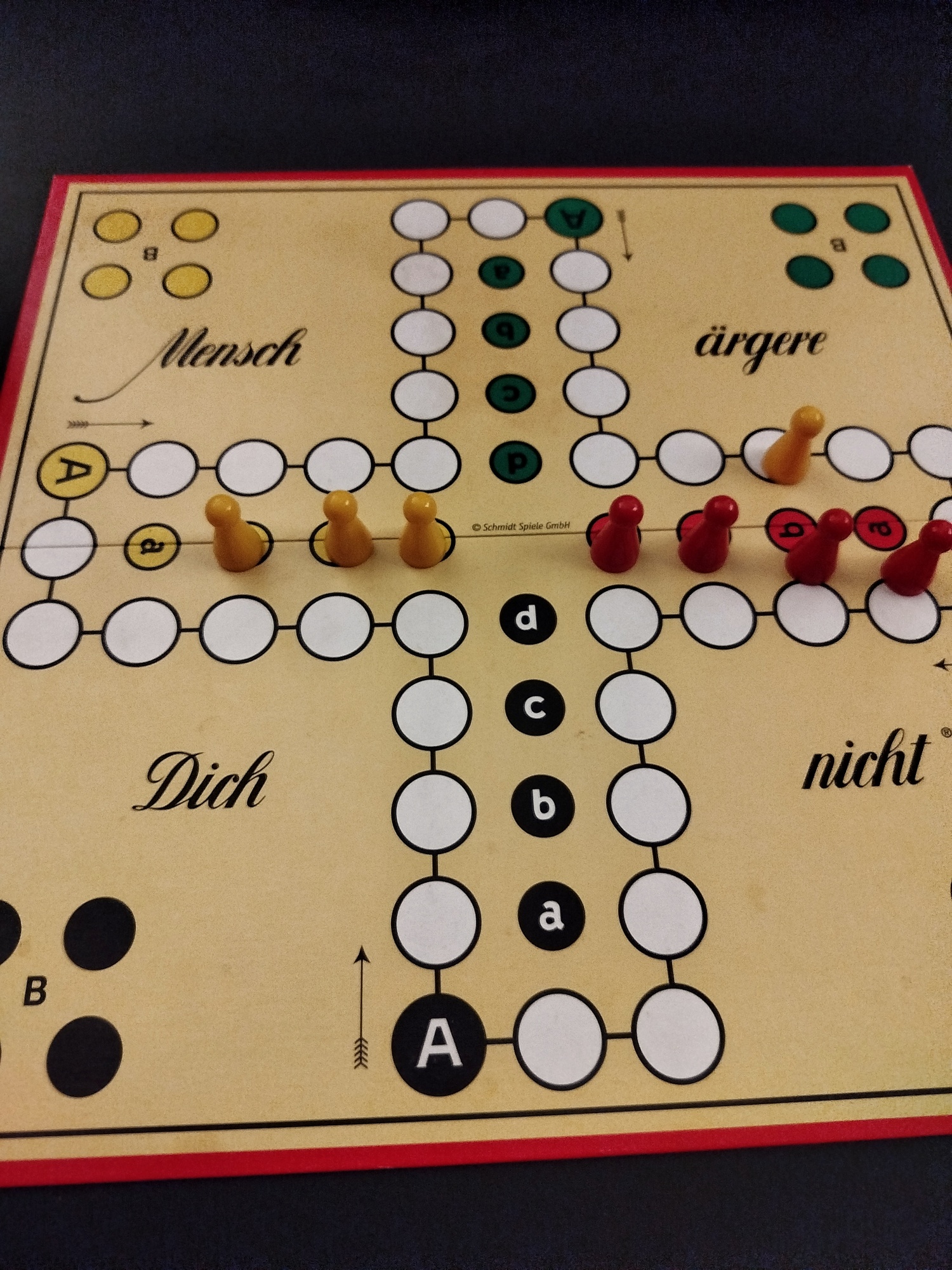 Mensch ärgere Dich nicht board game